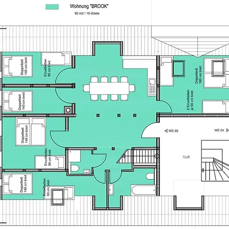 Daire Gutshaus Kvh Brook Dassow